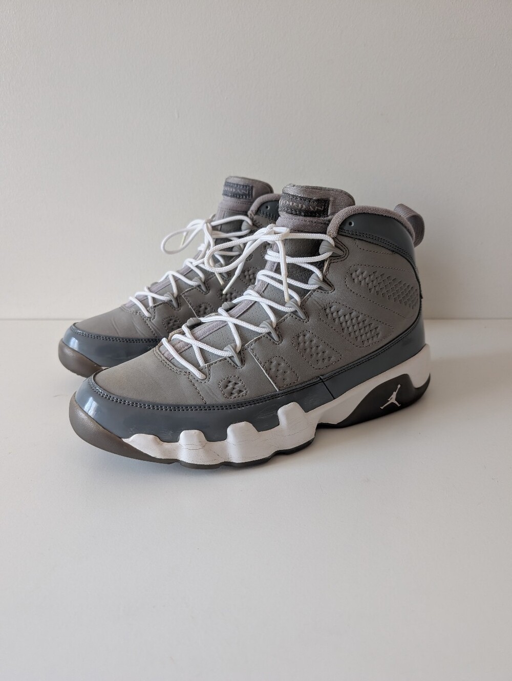 Jordan 9 Retro Cool Grey Medium Grey White HV4794-011 Mens Size 8.5